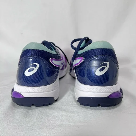 ASICS Women's GEL-COURSE GLIDE Golf Shoes 1112A017 Size 7 Purple Teal. - Picture 4 of 6